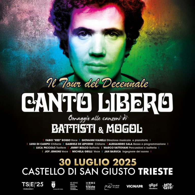 Canto Libero grafica quadrata news